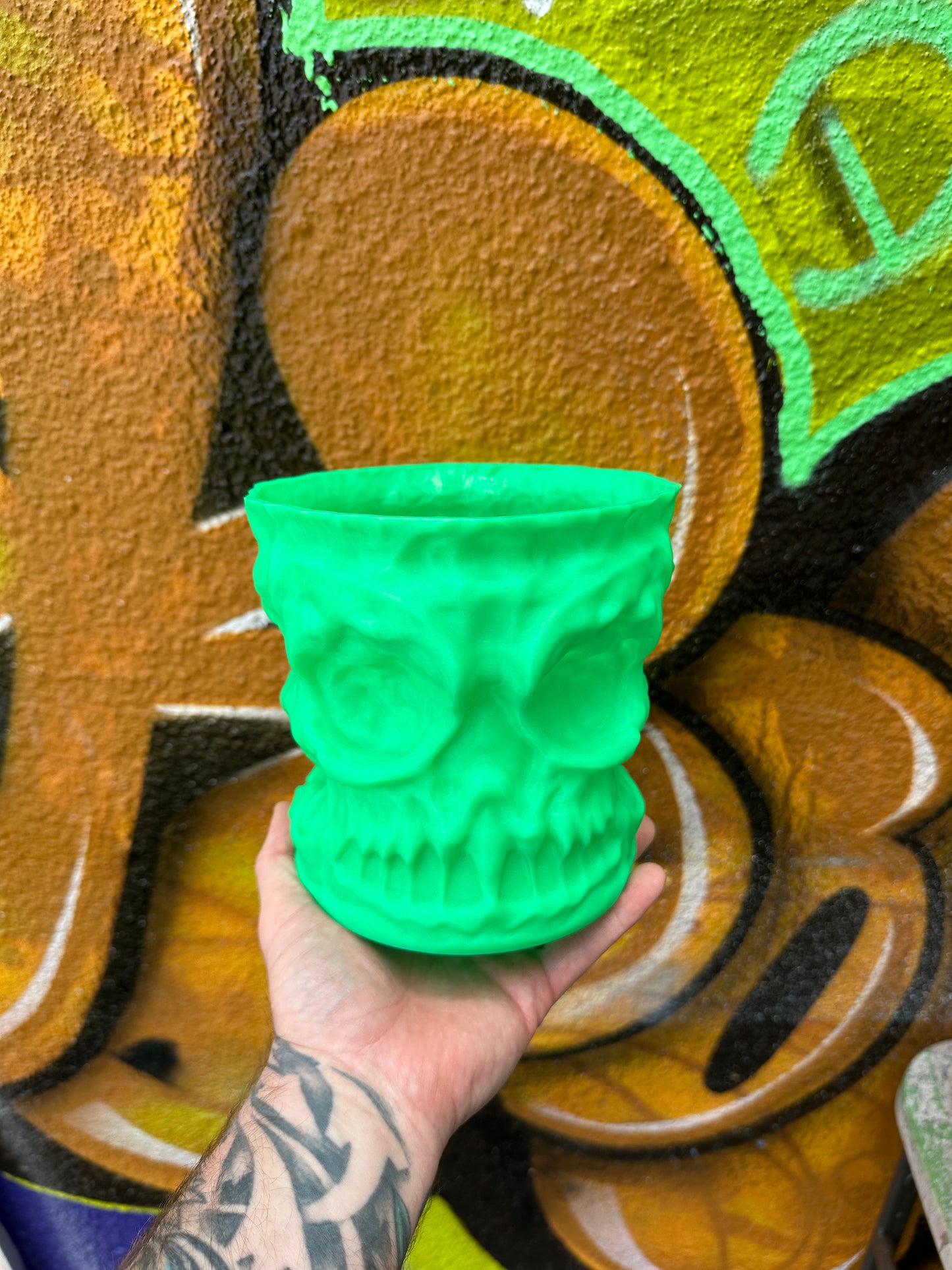 Skull Guardian Pail